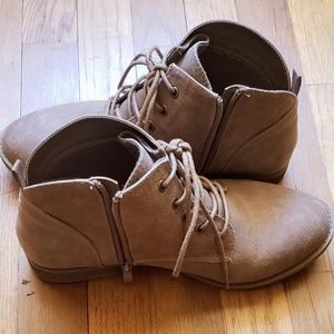 Torrid side zip booties